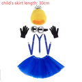 Halloween Costume Accessories Bundle — Goggles, Beanie & Gloves