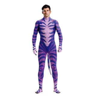 Men's Wild Animal Halloween Bodysuit — 3D Print Full Cover Jumpsuit