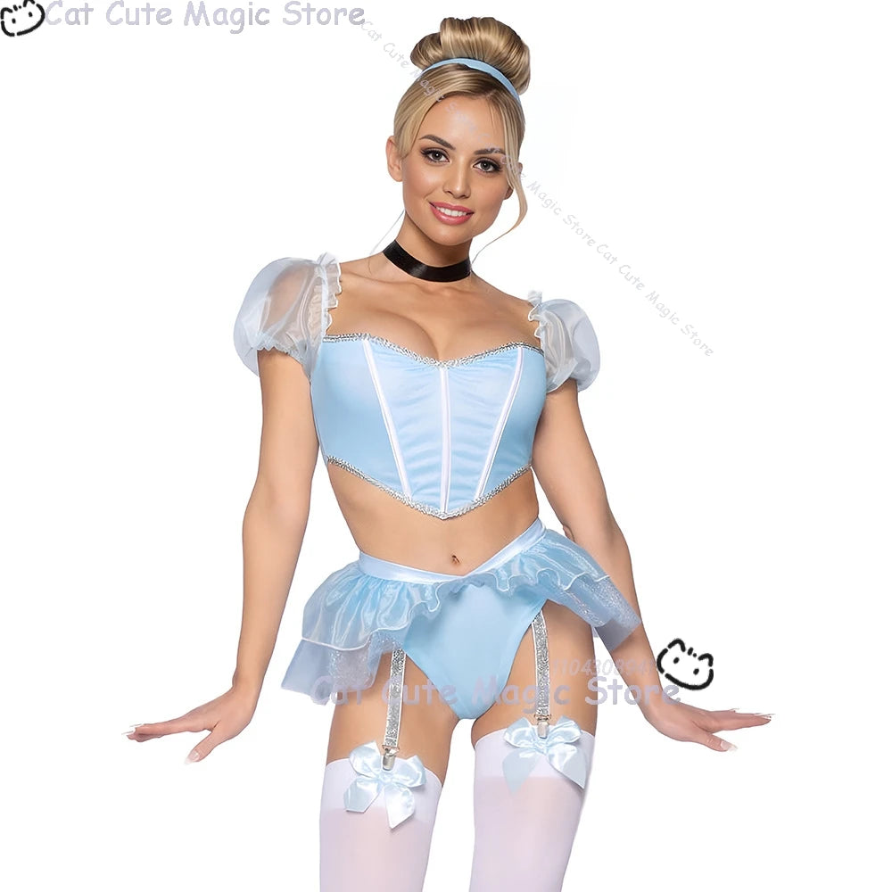 Women's Sexy Princess Maid Halloween Costume — Cosplay Fancy Dress