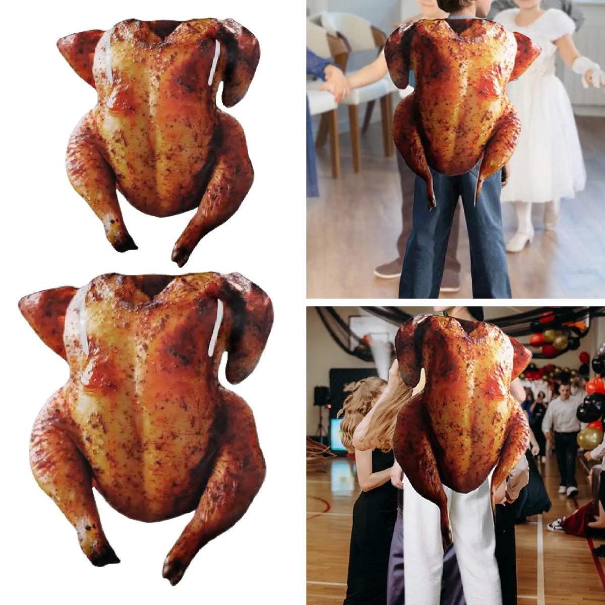 Funny Roast Turkey Halloween Costume — Kids & Adults Fancy Dress