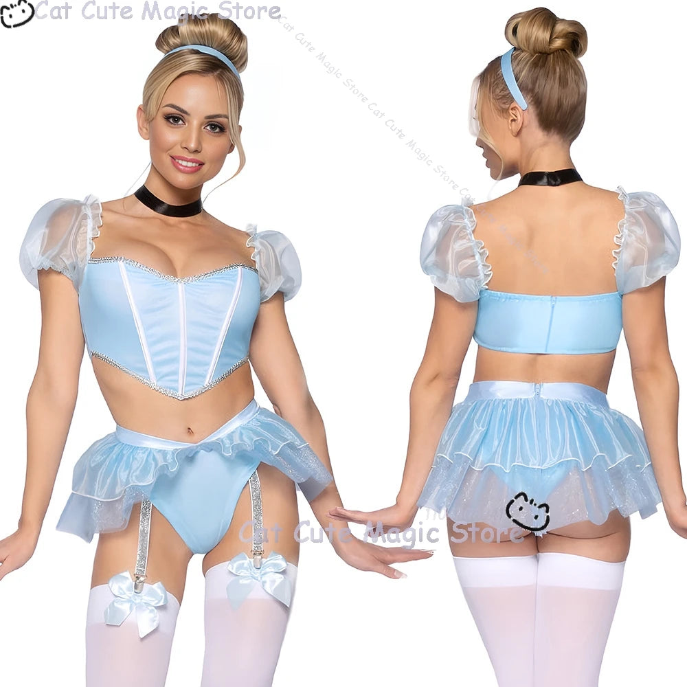 Women's Sexy Princess Maid Halloween Costume — Cosplay Fancy Dress