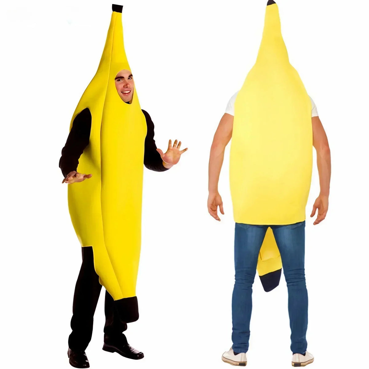 Funny Banana Costume — Kids & Adults Halloween Fancy Dress