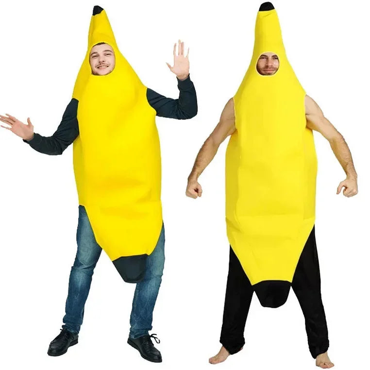 Funny Banana Costume — Kids & Adults Halloween Fancy Dress