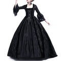 Women's Medieval Gothic Halloween Costume — Hooded Long Gown