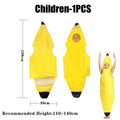 Funny Banana Costume — Kids & Adults Halloween Fancy Dress