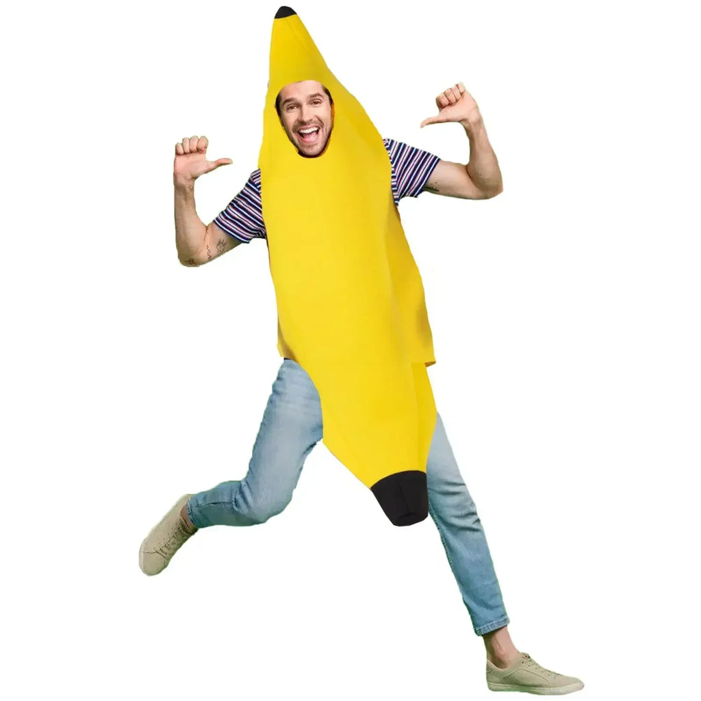Funny Banana Costume — Kids & Adults Halloween Fancy Dress