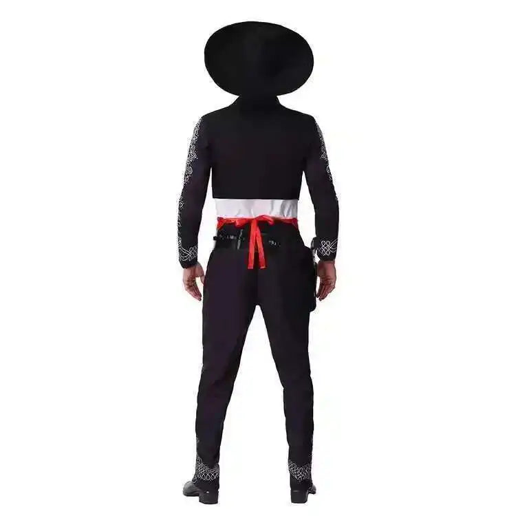 Men's Halloween Western Mexican Character Costume