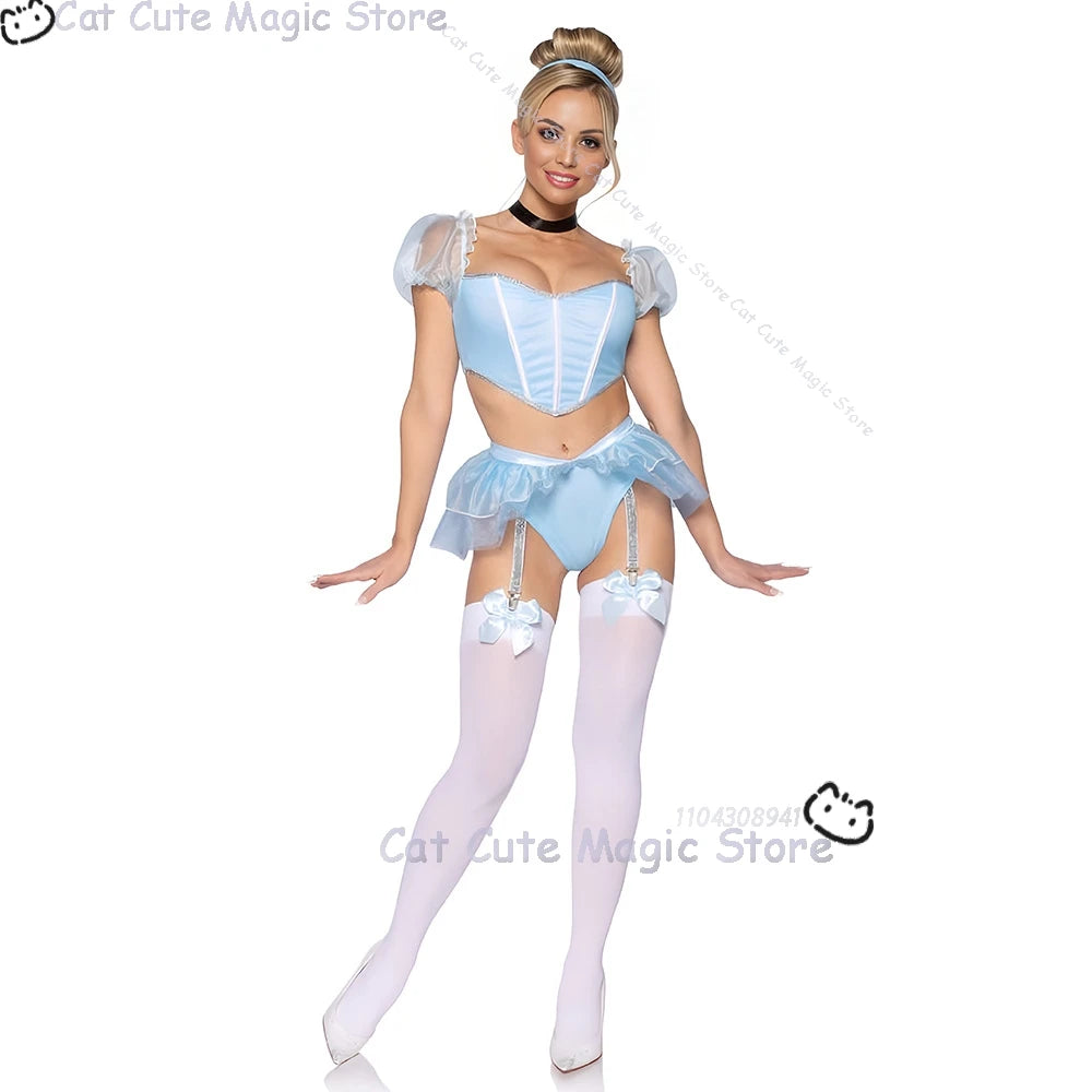 Women's Sexy Princess Maid Halloween Costume — Cosplay Fancy Dress