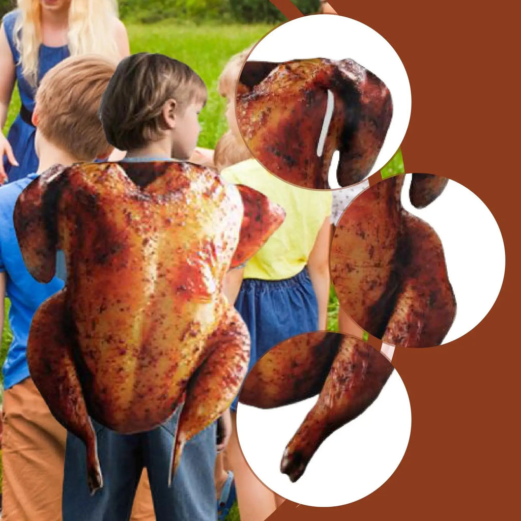 Funny Roast Turkey Halloween Costume — Kids & Adults Fancy Dress