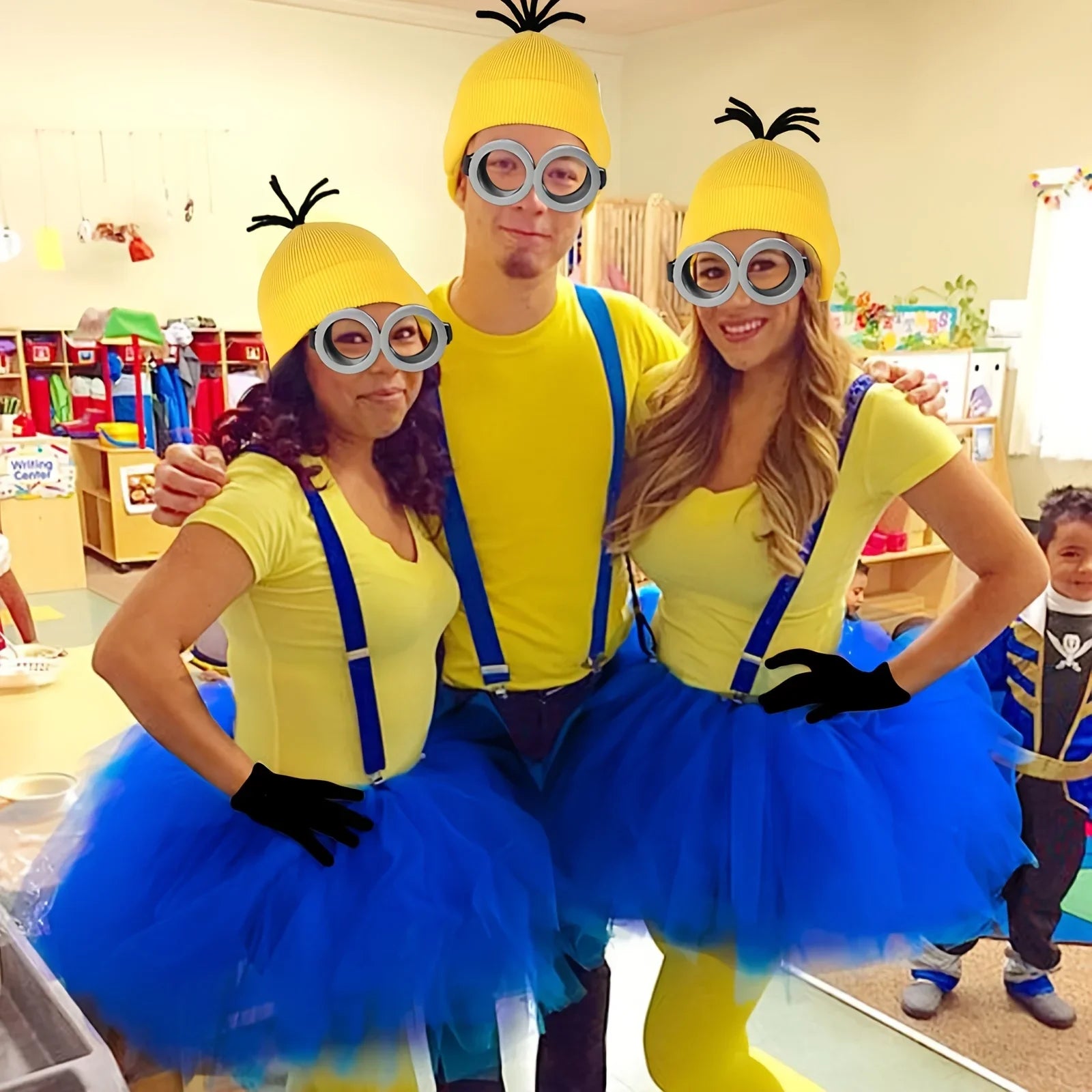 Women's Halloween Accessories Costume Set — Tutu, Goggles, Gloves & More