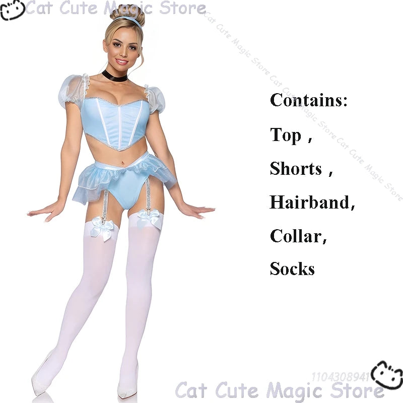 Women's Sexy Princess Maid Halloween Costume — Cosplay Fancy Dress